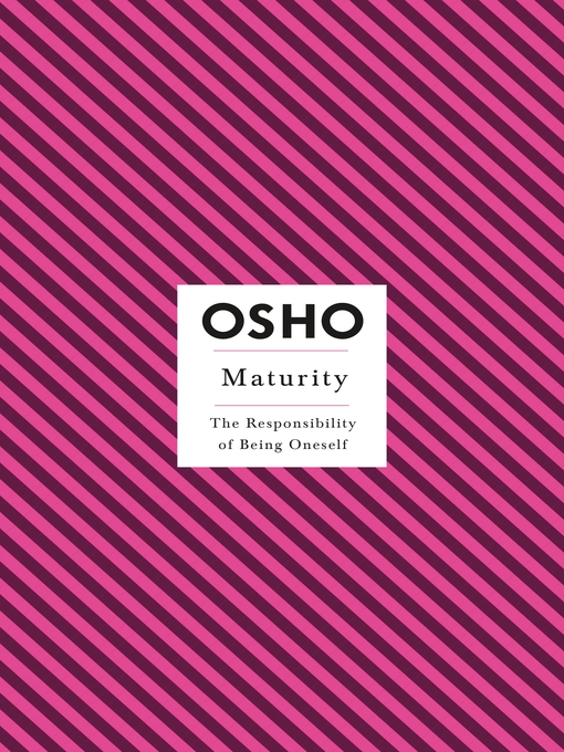 Title details for Maturity by Osho - Wait list